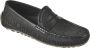 Moschino Zwarte platte schoenen stijlvol ontwerp Black Heren - Thumbnail 2