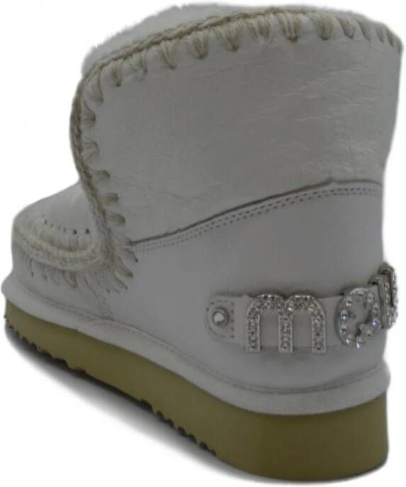 Mou 18 Rhinestone Laarzen met 2.5 Hak Gray Dames