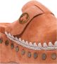 Mou 611001A Sabot Klomp Plain Vrouwen Brown Dames - Thumbnail 17