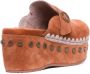 Mou 611001A Sabot Klomp Plain Vrouwen Brown Dames - Thumbnail 13