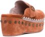 Mou 611001A Sabot Klomp Plain Vrouwen Brown Dames - Thumbnail 18