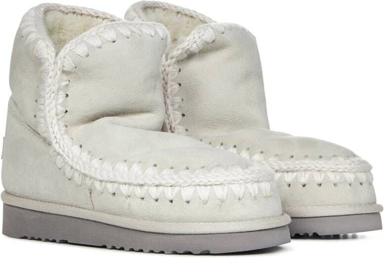 Mou Ankle Boots Beige Dames