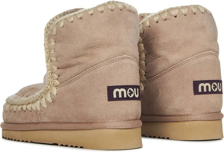 Mou Ankle Boots Beige Dames