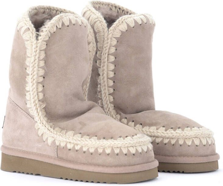 Mou Ankle Boots Beige Dames