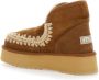 Mou Bruine Shearling Winterlaarzen Brown Dames - Thumbnail 11