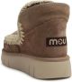 MOU Vachtlaarzen Dames Eskimo Bounce Sneaker Maat: 40 Materiaal: Suède Kleur: Taupe - Thumbnail 11