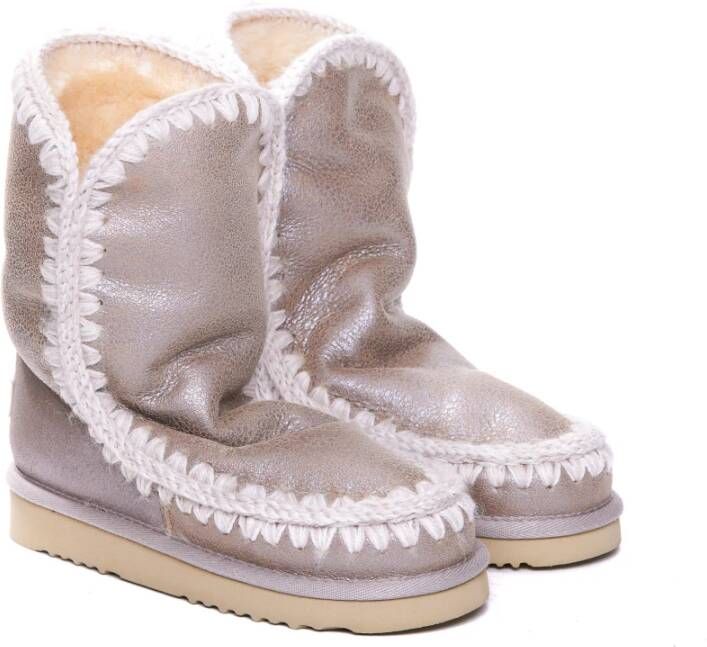 Mou Beige Winterlaarzen