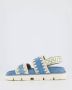 Mou Sandalen Bio Strap Sandalen Blauw Mu.sw461001t in beige - Thumbnail 5