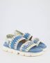 Mou Sandalen Bio Strap Sandalen Blauw Mu.sw461001t in beige - Thumbnail 7
