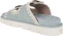 Mou Blauwe Leren Sandalen Ss25 - Thumbnail 2