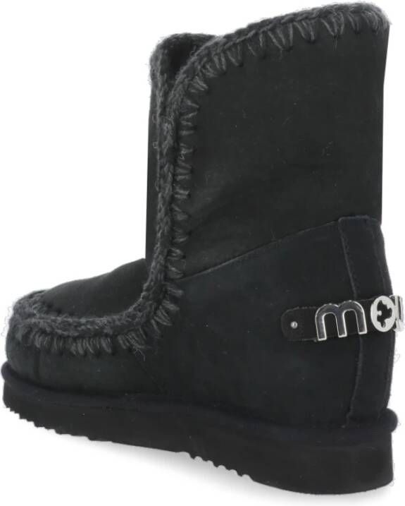 Mou Boots Black Zwart Dames