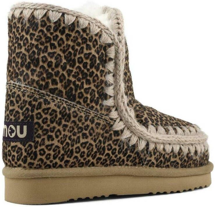 Mou Dames Casual Multi Kleur Leren Laars Multicolor Dames - Foto 3