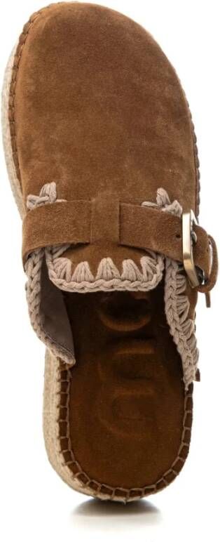 Mou Brandy Jute Clog Sandalen