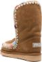 Mou Handgemaakte Eskimo 24 Overstitching Laarzen Brown Dames - Thumbnail 2