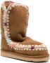 Mou Handgemaakte Eskimo 24 Overstitching Laarzen Brown Dames - Thumbnail 4
