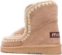 MOU Vachtlaarzen Dames Eskimo 18 Glitter Logo Maat: 37 Materiaal: Suède Kleur: Beige - Thumbnail 15