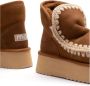 MOU Vachtlaarzen Dames Mini Eskimo Platform Boot Maat: 40 Materiaal: Suède Kleur: Cognac - Thumbnail 12