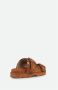Mou Bruine Leren Sandalen met Verstelbare Banden Brown Dames - Thumbnail 13