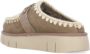 MOU Instappers Dames Bounce Clog Maat: 41 Materiaal: Suède Kleur: Beige - Thumbnail 8
