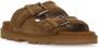 Mou Bruine Leren Sandalen met Verstelbare Banden Brown Dames - Thumbnail 27