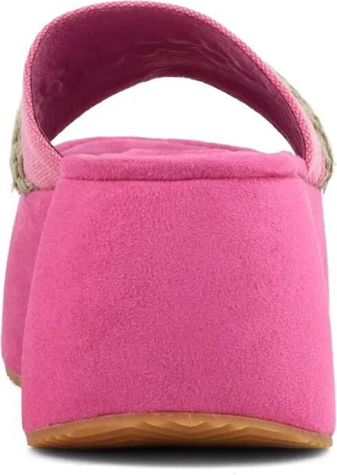 Mou Chunky Sandaal Lente Zomer Collectie Pink Dames