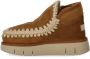 MOU Vachtlaarzen Dames Eskimo Bounce Sneaker Maat: 37 Materiaal: Suède Kleur: Cognac - Thumbnail 14