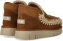MOU Vachtlaarzen Dames Eskimo Bounce Sneaker Maat: 40 Materiaal: Suède Kleur: Cognac - Thumbnail 9