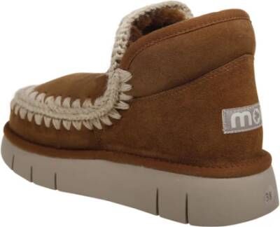 Mou Zwarte Olijf Bounce Eskimo Laars Green Dames