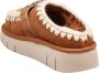 MOU Instappers Dames Bounce Clog Maat: 38 Materiaal: Suède Kleur: Cognac - Thumbnail 14