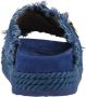 Mou Denim sandaal met kruissteek Blue Dames - Thumbnail 2