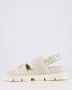 Mou Bio Back Strap Sandaal in Wit Multicolor Dames - Thumbnail 2