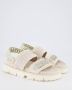 Mou Bio Back Strap Sandaal in Wit Multicolor Dames - Thumbnail 4