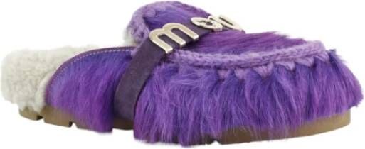 Mou Dames Slippers Purple Dames