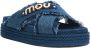 Mou Denim Cross Sandalen Stijlvol Comfortabel Chic - Thumbnail 2