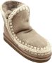 MOU Vachtlaarzen Dames Eskimo 18 Glitter Logo Maat: 39 Materiaal: Suède Kleur: Taupe - Thumbnail 7