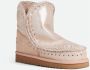 Mou Bounce Rose Beige Winterlaarzen Pink Dames - Thumbnail 2