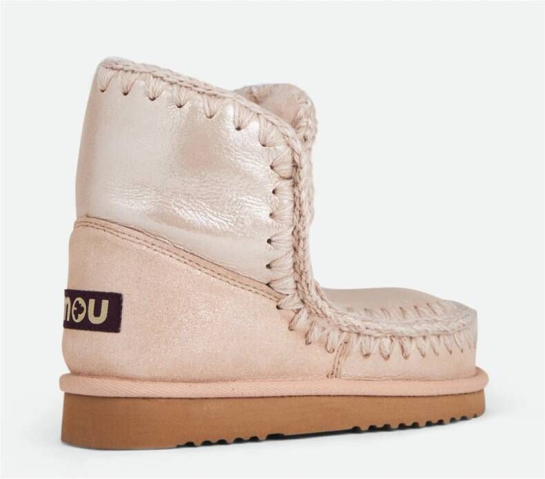 Mou Bounce Rose Beige Winterlaarzen Pink Dames