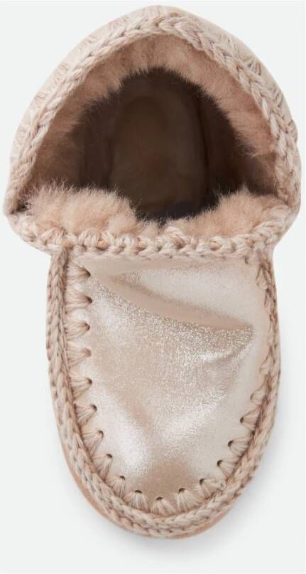 Mou Bounce Rose Beige Winterlaarzen Pink Dames