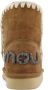 MOU Vachtlaarzen Dames Eskimo 18 Glitter Logo Maat: 41 Materiaal: Suède Kleur: Cognac - Thumbnail 11