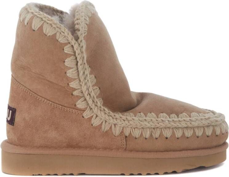 Mou Eskimo 18 Schapenleren Laars Beige Dames