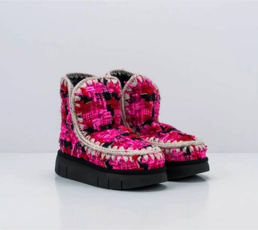 Mou Eskimo 18 Textiel Grote Tartan Laars