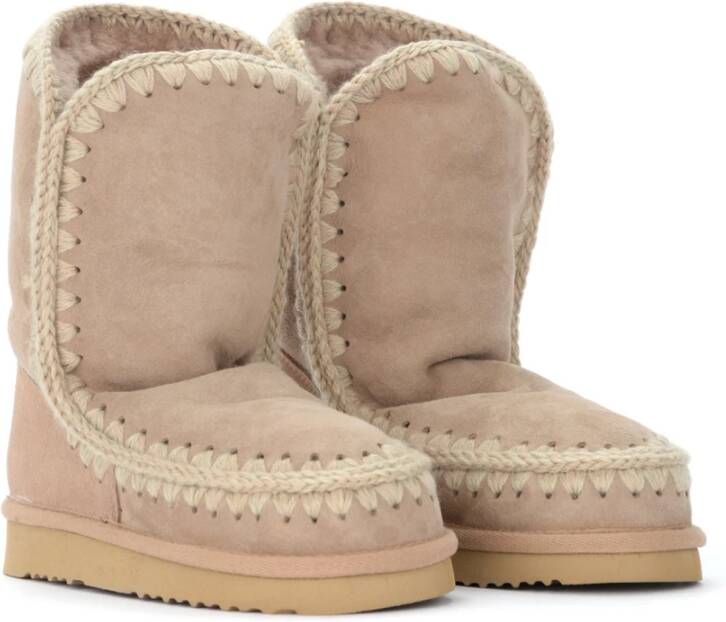 Mou Eskimo 24 Kamelenwollen Laars Beige Dames