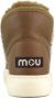 Mou Eskimo Sneaker Bold Haakdetails Dubbelzijdig Schapenvacht Brown Dames - Thumbnail 9