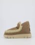 MOU Vachtlaarzen Dames Eskimo Bounce Sneaker Maat: 40 Materiaal: Suède Kleur: Taupe - Thumbnail 7