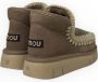 MOU Vachtlaarzen Dames Eskimo Bounce Sneaker Maat: 40 Materiaal: Suède Kleur: Taupe - Thumbnail 13