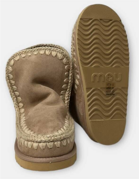 Mou Eskimo Style Enkellaarsjes Brown Dames