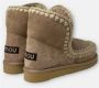 MOU Vachtlaarzen Dames Eskimo 18 Glitter Logo Maat: 37 Materiaal: Suède Kleur: Beige - Thumbnail 13