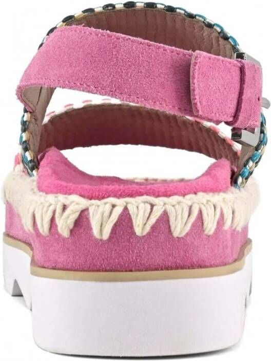 Mou Flat Sandals Roze Dames