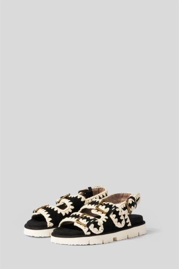 Mou Sandals MU Sw461003A Zwart Dames - Foto 6