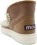 Mou Eskimo Sneaker Bold Haakdetails Dubbelzijdig Schapenvacht Brown Dames - Thumbnail 6
